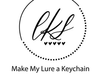 Change my Lure to a Keychain - Must be Purchased with Another Lure Listing