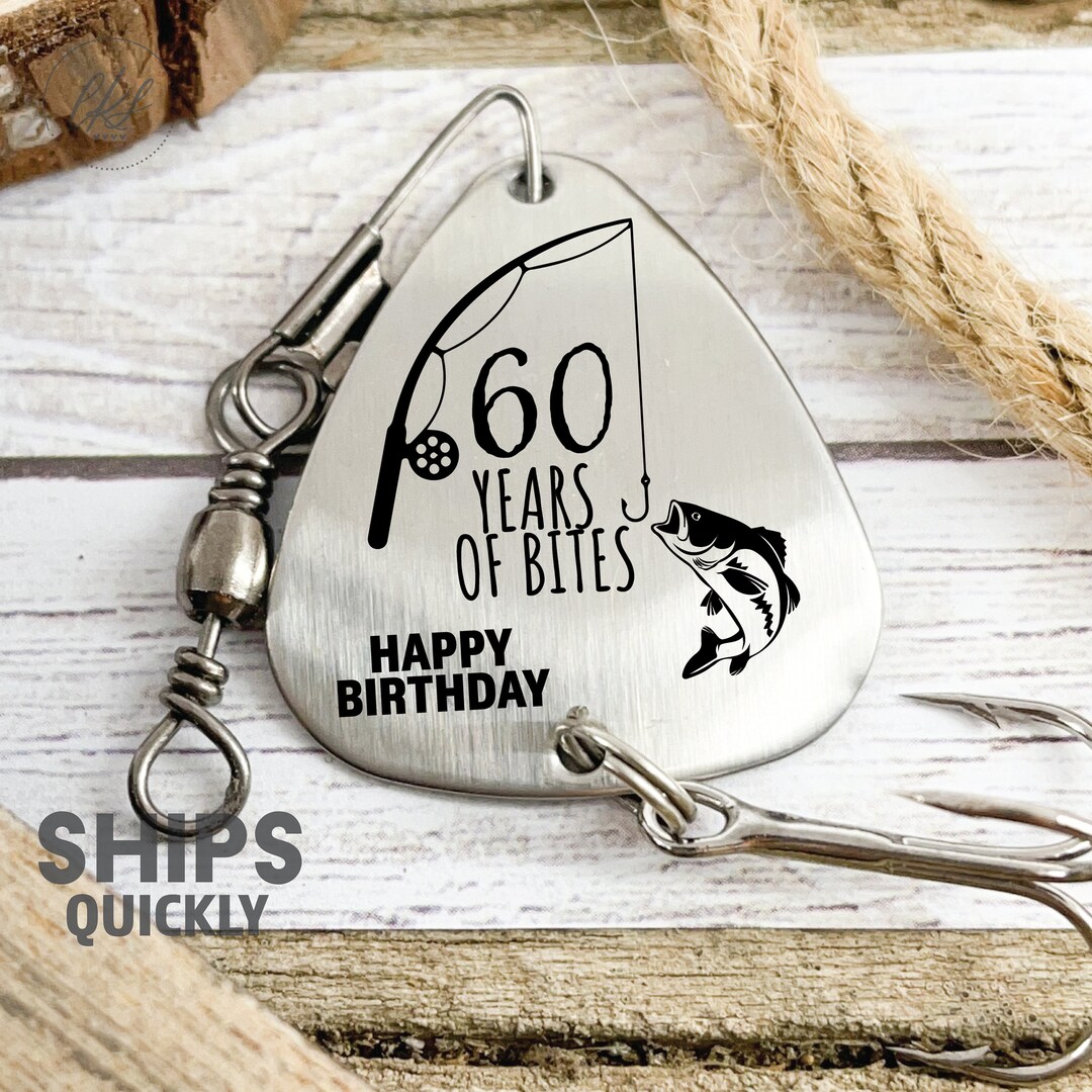 Personalized Fishing Birthday Gift Idea for Him Grandpa Etsy
