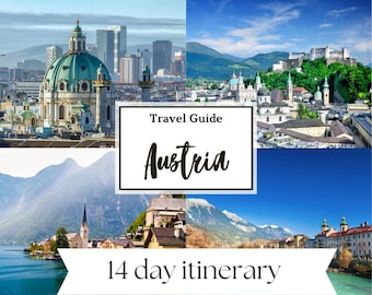 Austria travel guide, Vienna, Salzburg, Hallstatt, Innsbruck, Europe Travel, Solo Female Travel, 14 Day Itinerary, Things to do in Austria