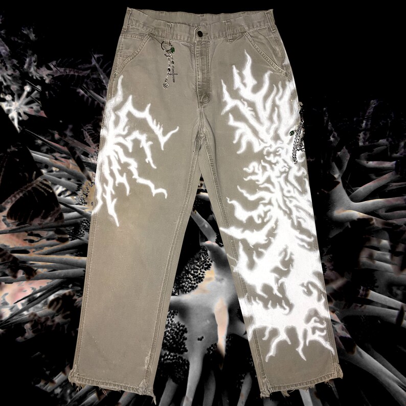 Vintage shops carhartt workwear carpented denim jeans pants