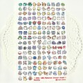 Poké Gen 1 Kanto 001-151 Vinyl Sticker Sheet | 153 mini stickers!
