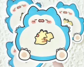 Chubby Snore Vinyl Sticker
