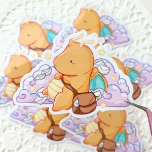 Special Delivery Dragon Vinyl Sticker