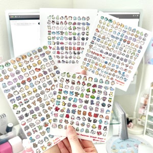 Poké Gen 1 001-151 Vinyl Sticker Sheet | 153 Mini Stickers! - Etsy