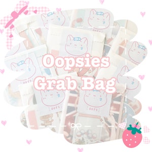 Oopsie Mystery Grab Bag | Mini Art Prints and Stickers