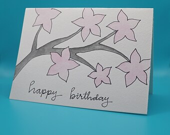 Japanese Happy Birthday Card Printable Card happy Birthday, Japanese ...