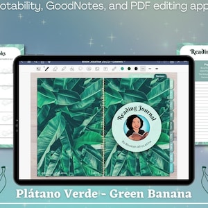 Digital Reading Journal 2023: Read Diverse by Bookish AfroLatina (Platano Verde/Green Plantain)