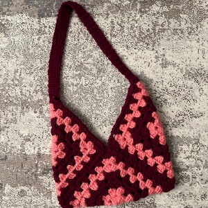 Homemade Crochet Handbag