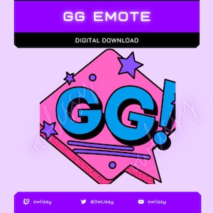GG Twitch Emote