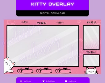 Kitty Twitch Overlay