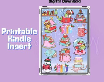 Printable Christmas Kindle Insert