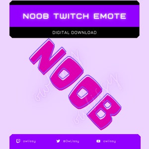Noob Emote | Twitch & Discord