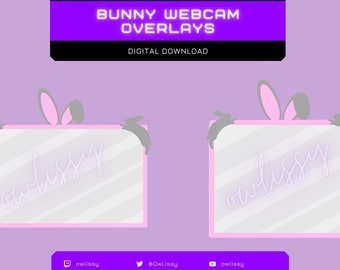 Bunny Webcam Overlays