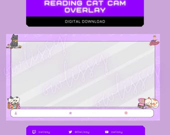 Cat Reader Twitch Cam