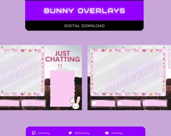 Twitch Bunny Overlays