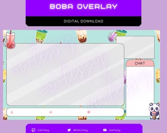 Boba Stream Overlay