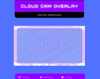 Cloud Webcam Overlay | 1920 x 1080