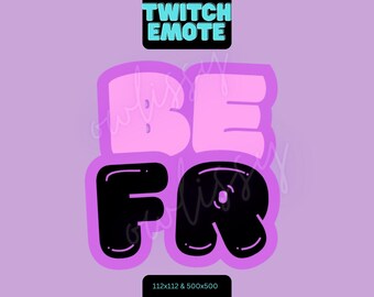 Be FR Twitch Emote