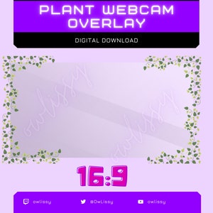 Pflanzen Webcam Overlay | 16x9