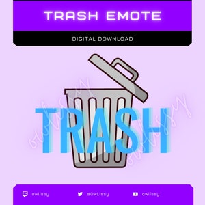 Twitch Trash Emote