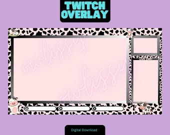 Cow Twitch Overlay