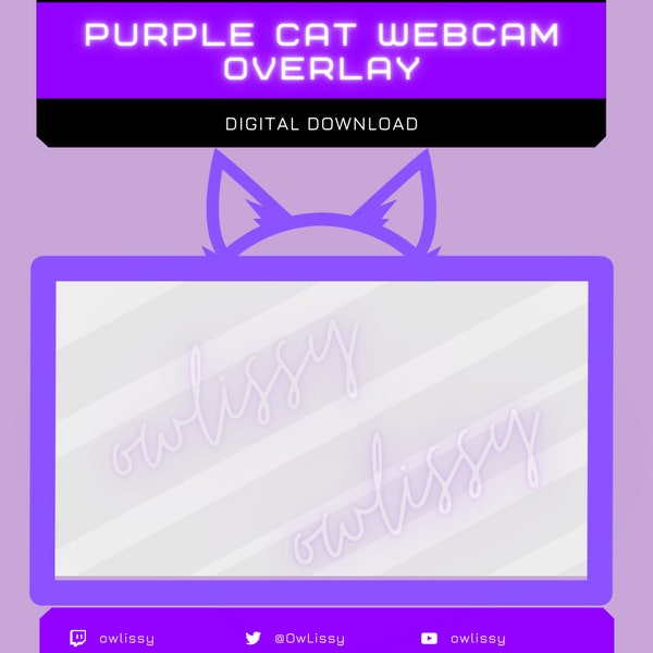 Kitty Webcam Overlay