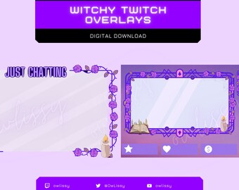 Witch Twitch Overlays | 1920x1080