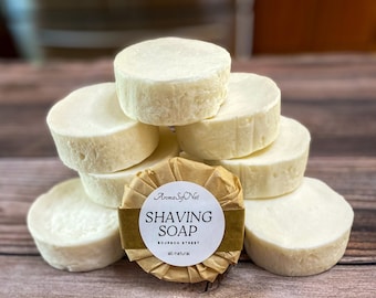 Rondelle de savon à raser naturel | Rondelle de rasage faite main