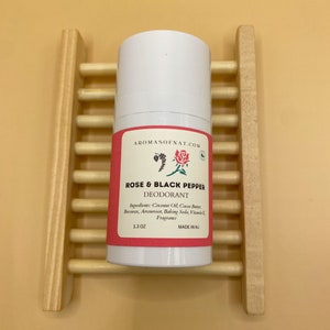 NATURAL Deodorant That Works | ECO Deodorant | Organic and ALUMINIUM Free | Petitgrain Essential Oil Max Strength To Keep You Smelling Good