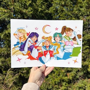 magical girl print