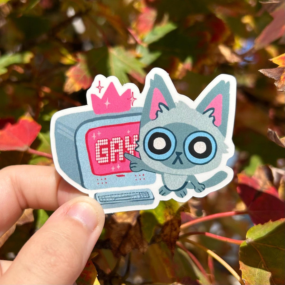 LGBTQ Cat Pride Sticker - Etsy