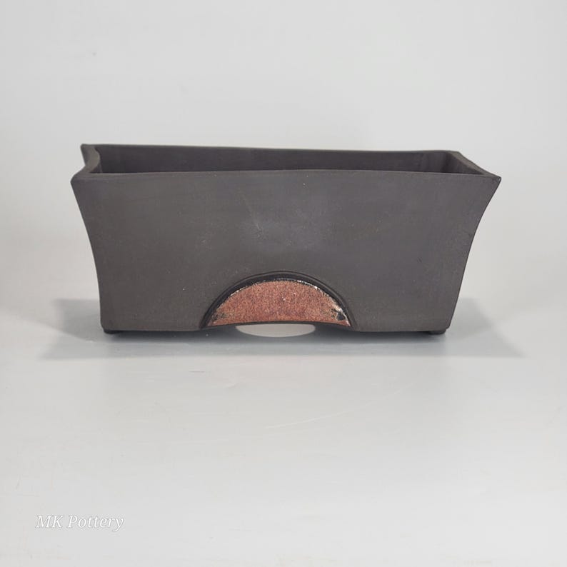 Rectangular Bonsai pot image 1