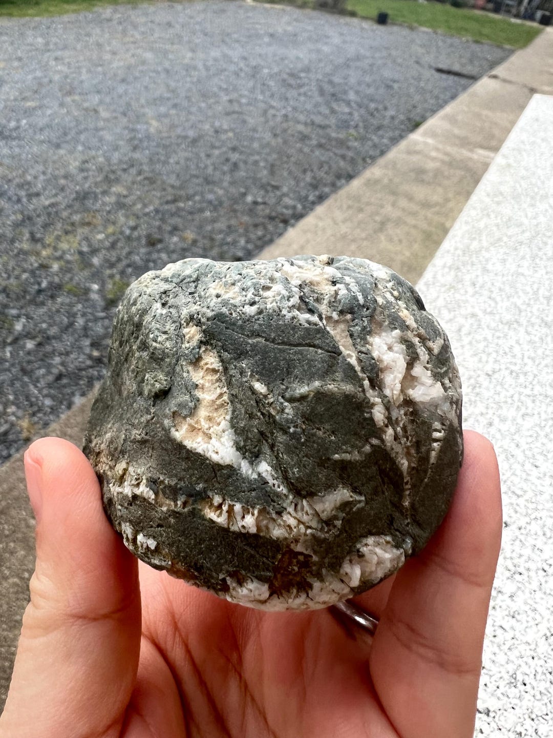 Natural Stone Handpicked From the Shores of Ireland With Milky Quartz ...