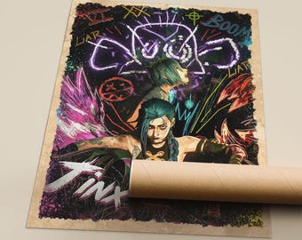 Arcane Jinx Fine Art Print: Enhanced Matte Art Paper Poster