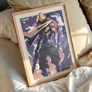 Valorant Omen Art Print: Enhanced Matte Fine Art Paper Poster image 4