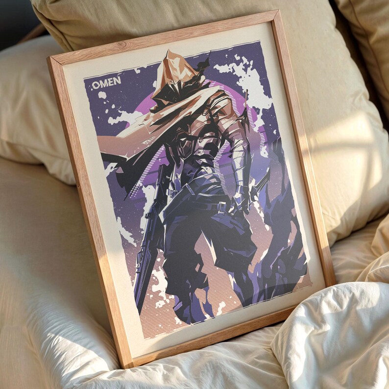 Valorant Omen Art Print: Enhanced Matte Fine Art Paper Poster image 4
