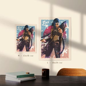 Poster di Arcane Jinx: stampa su carta fine art opaca migliorata immagine 3