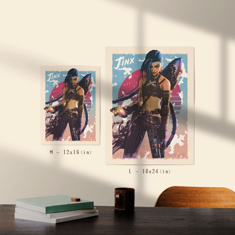 Poster di Arcane Jinx: stampa su carta fine art opaca migliorata immagine 3