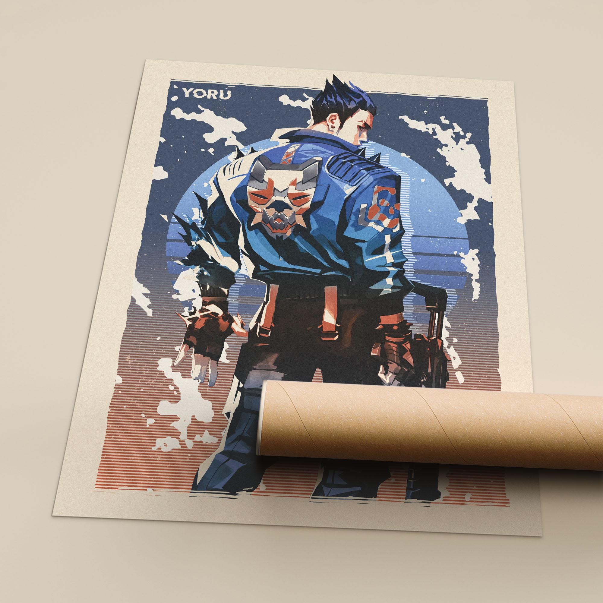 yoru様 オーダーページ Yoru Valorant Art Print: Enhanced Matte Fine Art Paper Poster - Etsy