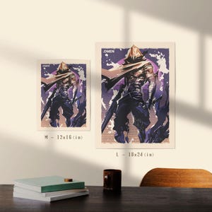 Valorant Omen Art Print: Enhanced Matte Fine Art Paper Poster image 3