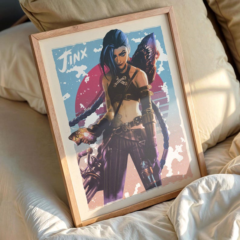 Poster di Arcane Jinx: stampa su carta fine art opaca migliorata immagine 4