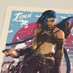 Poster di Arcane Jinx: stampa su carta fine art opaca migliorata immagine 2