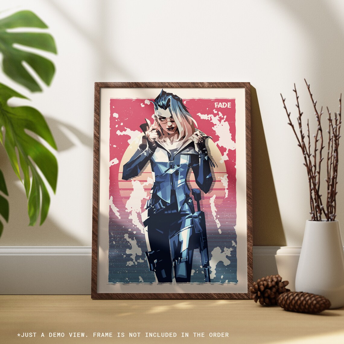 Valorant Poster Fade Valorant Print Valorant Wall Art Etsy