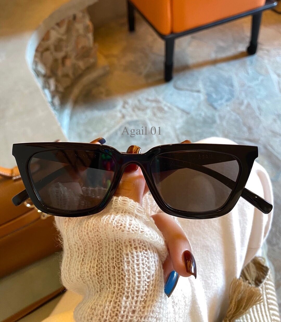 Korean Luxury Agail Gentle Monster Sunglasses Korean Style Women Men