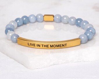 Live In The Moment - Blue Angelite