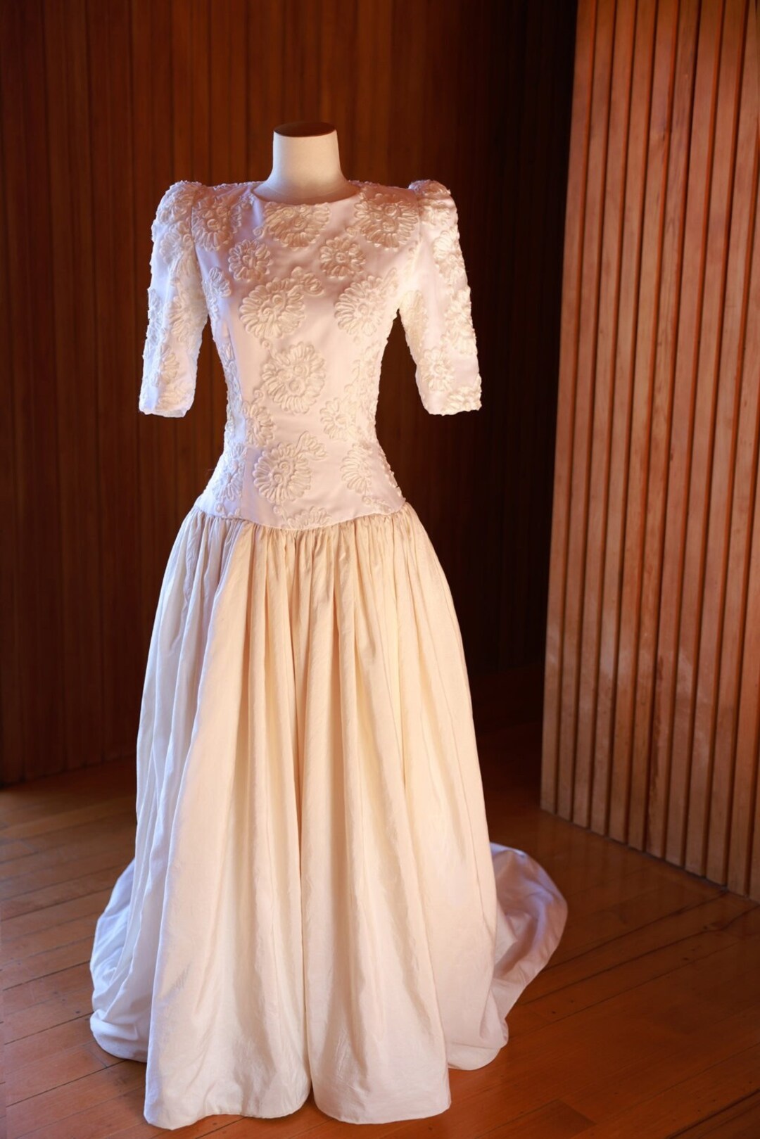 Vintage Carolina Herrera Wedding Gown - Etsy