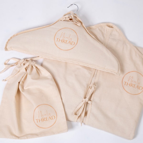 Plastic Free Garment Bag for Bridal Gowns