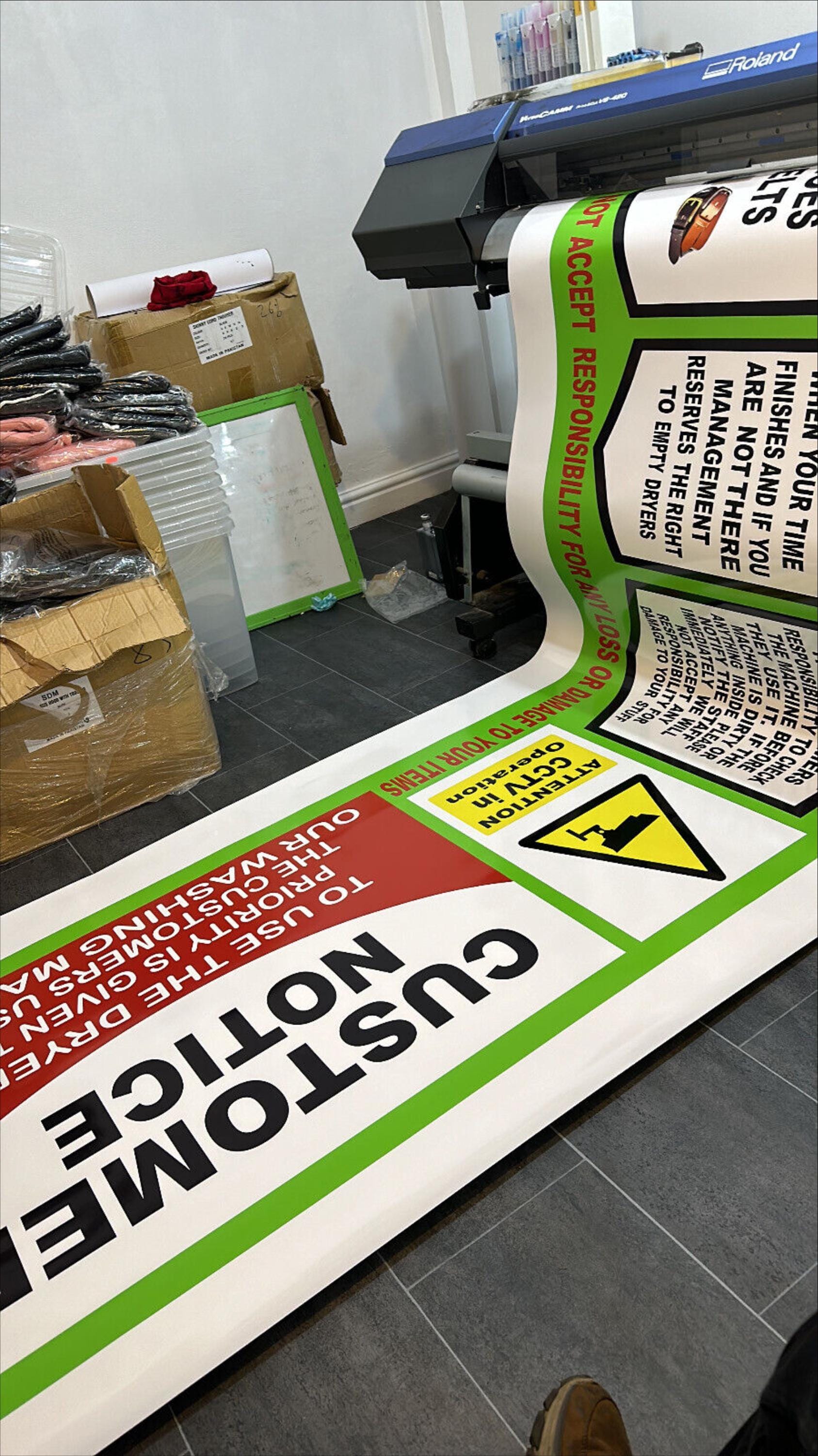 Vinyl Sticker Poster Printing – Self Adhesive | A0 A1 A2 A3 A4 A5 or ...