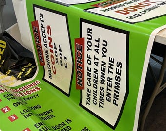 Vinyl Sticker Poster Printing – Self Adhesive | A0 A1 A2 A3 A4 A5 or Custom Size