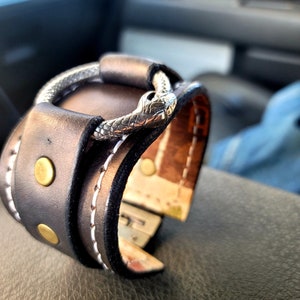 lv mens bracelet leather｜TikTok Search